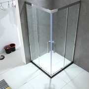 方形定制整体浴室淋浴房，玻璃隔断门，干湿分离卫生间家用洗澡间浴屏