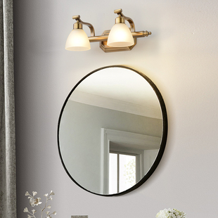 美式镜前灯卫生间欧式浴室镜，柜灯梳妆台灯，洗手间镜灯led壁灯