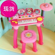 儿童电子琴架子鼓宝宝小孩玩u具初学者钢琴女孩玩具1-3-6-12岁