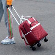 小拉杆包旅行包万向轮学生超轻拉杆背包双肩包带拉杆行李包拉杆箱