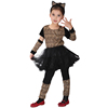 万圣节cosplay服装女儿童面具舞会猫女表演服动物装扮演出服昆虫