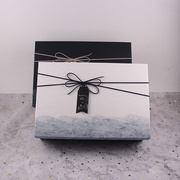 超L大盒长方形礼物包装盒子节日送礼盒回礼盒大号简约礼物盒