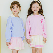 春秋季韩国童装女童，卫衣裙裤套装可爱运动网球，裙翻领长袖两件套