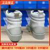 阿迪达斯女鞋三叶草SAMBA BOOT W高帮耐磨休闲板鞋GZ8108