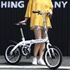 永久可折叠自行车女士超轻便携单车20寸16小型免安装迷你变速成人