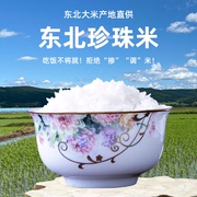 珍珠米5斤东北大米，黑龙江10斤2023年新米5kg农家宝宝米小包装袋
