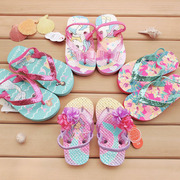 0-6岁女宝宝夹脚凉拖鞋，夏季时尚可爱人字，凉鞋休闲防滑沙滩旅行拖