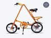 成人自行车铝合金儿童自行车16寸女士代步车便携式快速折叠自行车