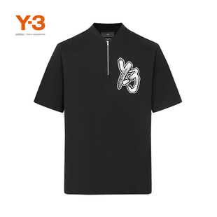 Y-3/Y3山本耀司春季情侣款短袖青春流行运动休闲T恤上衣H44812