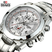 haiqin海琴直供全自动非机械表三眼6针9524男石英表手表