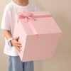 情人节仪式感礼物盒超大号，空盒送女友生日惊喜盒粉色盒包装箱