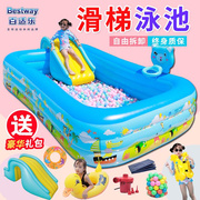 儿童充气游泳池大号家用婴儿，宝宝游泳桶，加厚大型家庭小孩洗澡池