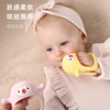 SmilyMia企鹅仿母乳吸吮安抚牙胶婴儿磨牙玩具宝宝2-6个月防吃手