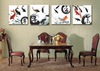 现代装饰画油画壁画无框画客厅，卧室餐厅单联两联三联四联246#