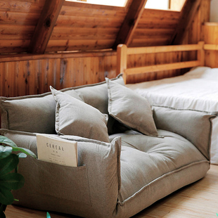 懒人沙发双人榻榻米，卧室小户型网红款沙发简易可折叠多功能沙发床