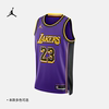 Jordan耐克乔丹洛杉矶湖人队 DRI-FIT NBA男子速干球衣DO9530