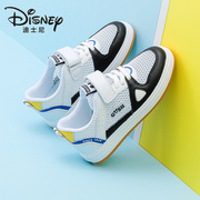 迪士尼男童板鞋夏季儿童运动鞋，网面透气童鞋中大童小学生网鞋