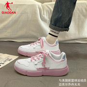 中国乔丹女鞋板鞋女2024春季低帮运动鞋空军一号休闲小白鞋子
