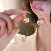 夜光琉璃~独特彩光耳环2022年高级感耳钉耳扣小众设计感耳饰