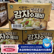 韩国直邮李家自然面土豆面片汤184g*8袋入小鱼干清爽汤汁传统食物