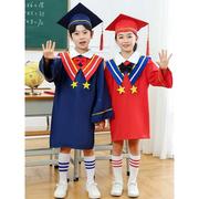 2022年夏儿童(夏儿童)学士，服幼儿园博士服毕业照服装博士帽小学生毕业礼服
