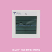 beacon宾肯科技，中央空调线控器86型，触摸型macfofe6b348782