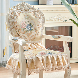 欧式扶手椅垫专用四季款布艺坐垫椅套奢华高档餐椅垫专用大款坐垫