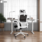 家用电脑椅舒适久坐椅子，会议弓形办公椅人体工学椅子升降转椅