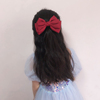 韩国双层蝴蝶结全包布发夹(布，发夹)可爱宝宝，发卡儿童头饰公主发饰女孩顶夹