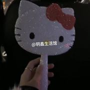 网红DIY手工Hellokity凯蒂猫镜子贴钻材料包闺蜜女朋友生日礼物