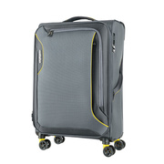 美旅箱包拉杆箱商务轻软箱万向轮行李箱男女红点设计旅行箱26英寸