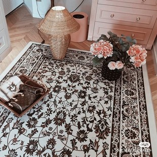 欧美式地毯客厅奢华高档地毯卧室床边毯复古波斯风大面积满铺