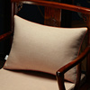 新中式抱枕棉麻布艺靠枕沙发客厅靠背，垫床头靠垫，大号腰靠含芯定制