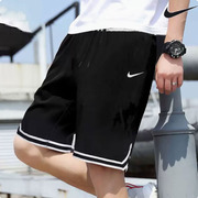nike耐克篮球短裤男裤，2024夏季透气训练跑步运动五分裤dh7161