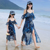 母女装沙滩连衣裙长裙飘逸三亚亲子装高级感海边度假夏季超仙