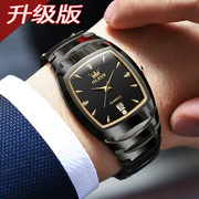 手表男时尚潮流瑞士认证男款品牌男款，防水学生商务男士手表腕表