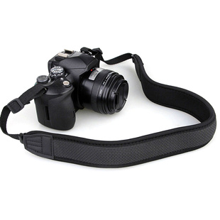 单反数码相机肩带相机背带高弹力(高弹力，)防水减震减压带挂绳挂脖肩带
