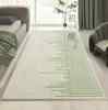 羊绒床边毯卧室加厚绿色床前地毯现代简约客厅地垫沙发茶几地