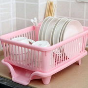 厨房置物架塑料碗柜大号沥水碗架碗筷餐具收纳架放碗碟篮子大号