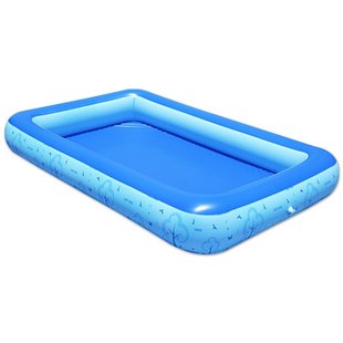 移动式游泳池儿童家用大型加高塑料气垫广场公园摆摊充气沙池室内
