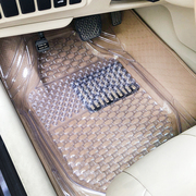 环保易清洗PVC透明汽车用塑料脚垫 通用橡胶塑胶乳胶防水防滑防冻