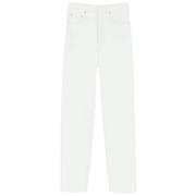 牛仔裤ins白色长裤，toteme女款潮流，休闲舒适透气classiccut