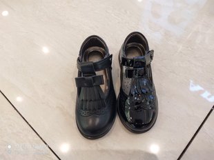 斯乃纳商场同款2021春款女童皮，学生鞋表演单皮鞋(单皮鞋)sx1120265bh