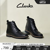 Clarks其乐韦斯特系列男士时尚马丁靴英伦风复古耐磨透气高帮皮靴
