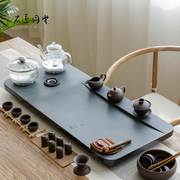 全自动茶盘一体带电磁炉，茶具套装乌金石，茶盘家用茶海茶台功夫茶具