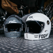 FOGY头盔3C认证摩托机车全盔赛车跑盔男女四季通用摩旅骑行复古盔