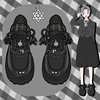 原创日系可爱学生松糕厚底小皮鞋，女春季黑色，甜酷玛丽珍女鞋子