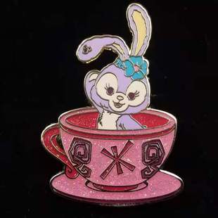 上海迪士尼星黛露徽章胸针勋章stella lou芭蕾兔史黛拉兔纪念pin