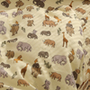 大象奇遇记双层纱婴儿幼儿园儿童，纯棉被套单件，人200x230被罩全棉