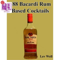 海外直订488 Bacardi Rum Based Cocktails 488百加得朗姆酒鸡尾酒